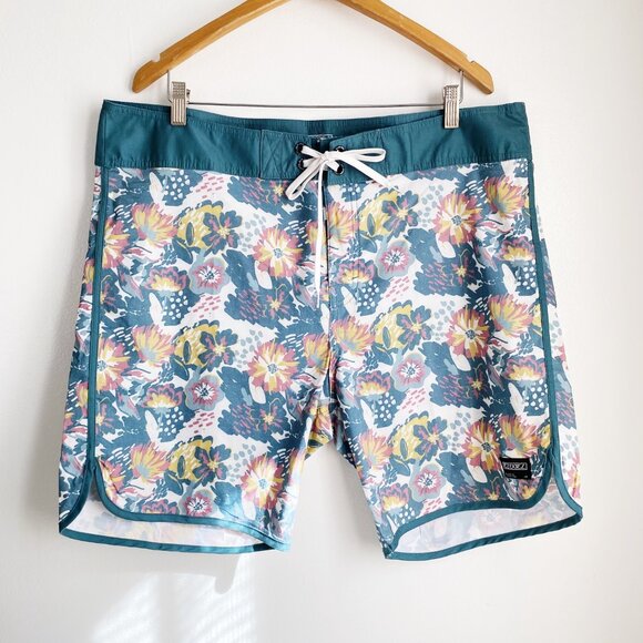 Ezekiel Jeremy Floral Board Shorts Size 38 Nwot - Picture 4 of 9